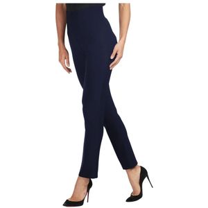 Frank Lyman, Broeken, Dames, Blauw, L, Polyester, Taps toelopende broek