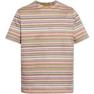 Paul Smith, Tops, Heren, Veelkleurig, L, Katoen, Katoenen T-shirt