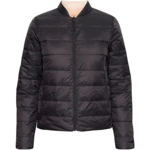 InWear, Jassen, Dames, Zwart, L, Polyester, Reversible Jas