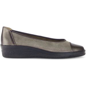 Gabor, Schoenen, Dames, Veelkleurig, 38 EU, Leer, Klassieke Ballerina met Sleehak