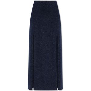 Lisa Yang, Rokken, Dames, Blauw, S, Kasjmier, Rena Rok