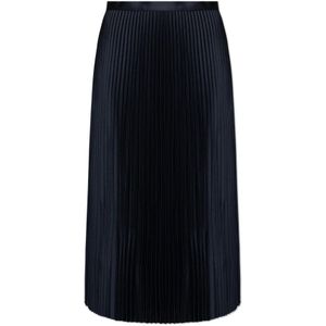 Theory, Rokken, Dames, Blauw, L, Polyester, Geplooide rok
