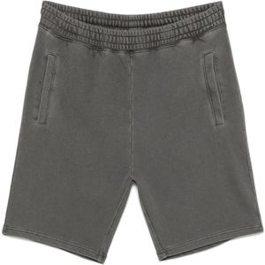 Carhartt Wip, Korte broeken, Heren, Grijs, M, Katoen, Grijze Ballon Fit Jersey Shorts