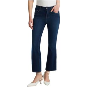 Liu Jo, Jeans, Dames, Blauw, W26, Katoen, Hoge Taille Flare Jeans