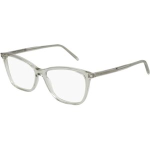 Saint Laurent, Accessoires, unisex, Wit, ONE Size, Elegante Zwarte Zonnebril SL 259