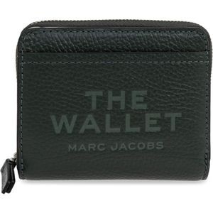 Marc Jacobs, Accessoires, Dames, Groen, ONE Size, Leer, Leren portemonnee