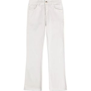 Fay, Broeken, Dames, Beige, W28, Katoen, Beige Broek