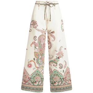 Etro, Broeken, Dames, Veelkleurig, W27, Denim, Denim Jeans in Wit