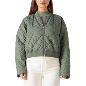 Modström, Jassen, Dames, Groen, M, Groene Hankmd Jas voor Vrouwen