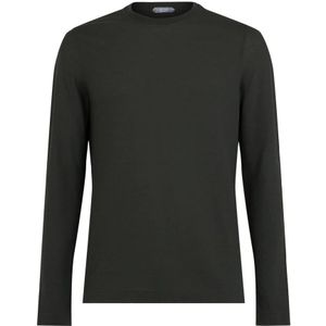 Zanone, Tops, Heren, Groen, M, T-Shirts
