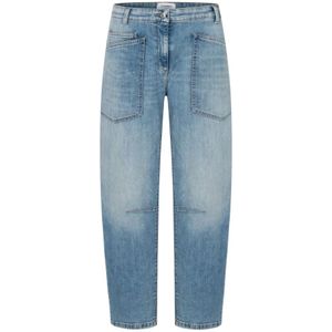 Cambio, Jeans, Dames, Blauw, W34 L28, Ocean Style Zwemkleding Collectie