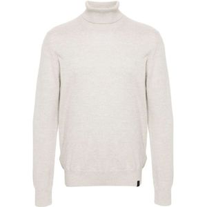 Fay, Truien, Heren, Grijs, XL, Wol, Dolcevita Turtleneck Truien