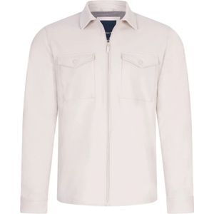 Cavallaro, Jassen, Heren, Beige, 2Xl, Polyester, Stijlvolle Overshirt Zerino