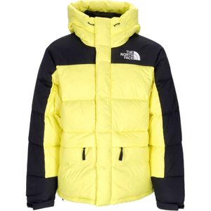 The North Face, Jassen, Heren, Geel, XL, Nylon, Gele Daunen Parka Jas