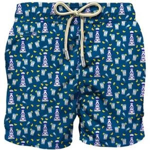 Saint Barth, Badkleding, Heren, Veelkleurig, M, Tequila Classic Zwemshorts