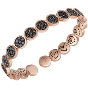 Chantecler, Accessoires, Dames, Geel, ONE Size, Gouden Paillet Armband