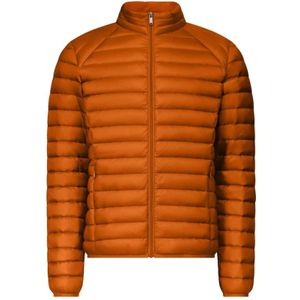 Jott, Jassen, Heren, Oranje, L, Stijlvolle jas voor het herfstseizoen
