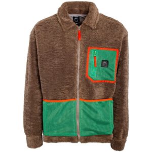 Brain Dead, Jassen, Heren, Veelkleurig, S, Mesh Sherpa Fleece Jacket