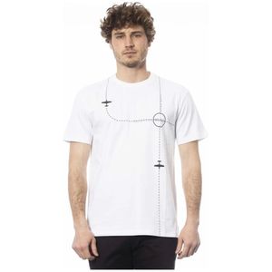 Trussardi, Tops, Heren, Wit, S, Tijdloze Elegantie T-Shirt