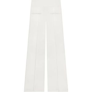 Courrèges, Broeken, Dames, Beige, S, Polyester, Interlock Sportbroek