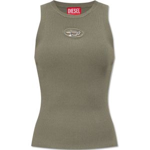 Diesel, Tops, Dames, Groen, XS, M-Caddix-Top
