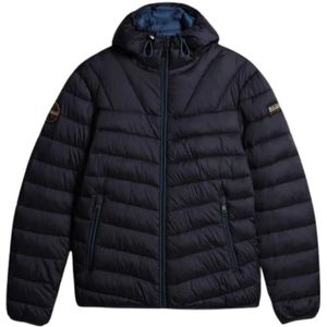 Napapijri, Jassen, Heren, Blauw, M, Jassen Jacks