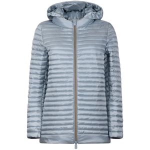 Save The Duck, Jassen, Dames, Blauw, 2Xl, Diervrije Gewatteerde Donsjas