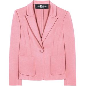 Luisa Cerano, Jassen, Dames, Roze, S, Blazer met stijl 0446