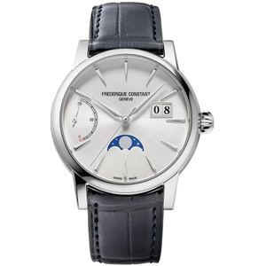 Frederique Constant, Accessoires, Dames, Grijs, ONE Size, Manufacture Classic Power Reserve BIG Date