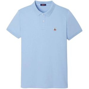 Jott, Tops, Heren, Blauw, XL, Katoen, Basic Katoenen Poloshirt
