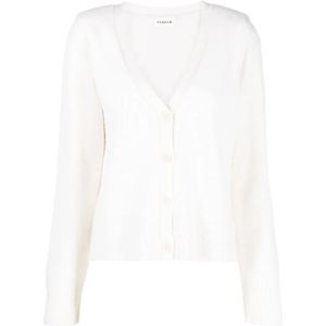 P.a.r.o.s.h., Truien, Dames, Beige, L, Wol, Beige wollen kasjmier vest