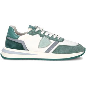 Philippe Model, Schoenen, Heren, Groen, 43 EU, Katoen, Sneakers Tropez 2.1 Running