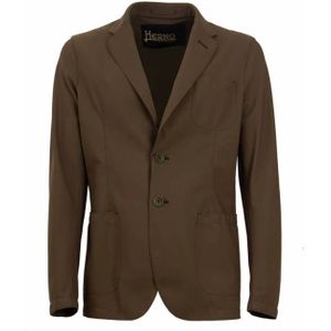 Herno, Jassen, Heren, Bruin, M, Jassen
