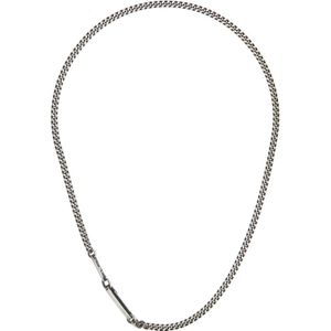 Werkstatt:Munchen, Accessoires, Dames, Grijs, ONE Size, Zilveren Ketting