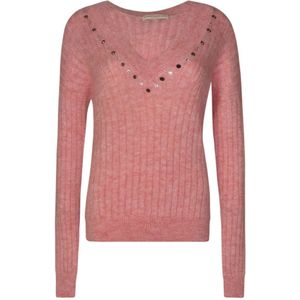 Alessandra Rich, Truien, Dames, Roze, S, Roze Jassen voor Vrouwen
