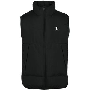 Calvin Klein Jeans, Jassen, Heren, Zwart, M, Polyester, Donsvest