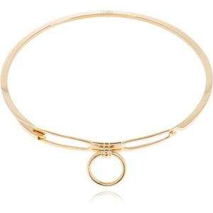 MM6 Maison Margiela, Accessoires, Dames, Geel, ONE Size, Messing Ketting
