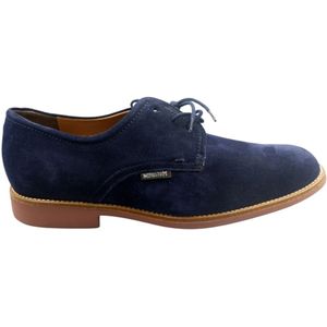 Mephisto, Schoenen, Heren, Blauw, 40 EU, Suède, Marineblauwe Suède Schoenen