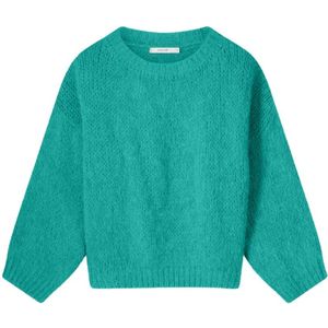Summum Woman, Truien, Dames, Groen, L, Alpaca Blend Gebreide Trui