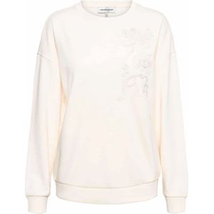 &Co Woman, Sweatshirts & Hoodies, Dames, Beige, L, Katoen, Scotty M