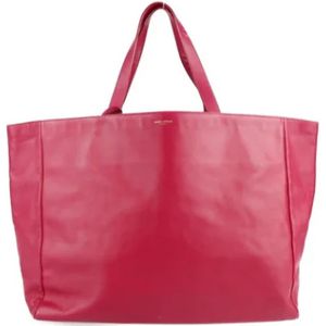 Yves Saint Laurent Vintage, Pre-owned, Dames, Roze, ONE Size, Pre-owned Fabric totes