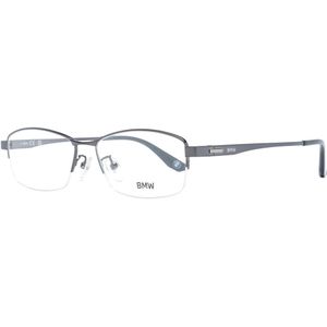 Bmw, Accessoires, unisex, Zwart, ONE Size, Zwarte Titanium Half-Rim Rechthoekige Optische Monturen