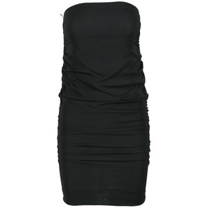 Pinko, Kleedjes, Dames, Zwart, S, Elegante Viscose Elastane Gonna Rok