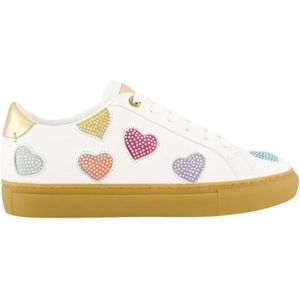Kurt Geiger, Schoenen, Dames, Wit, 40 EU, Liefde Sneaker in Wit