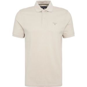 Barbour, Tops, Heren, Beige, S, Katoen, Lichtgewicht sportpolo in beige