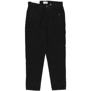 Amish, Broeken, Heren, Zwart, W36, Katoen, Corduroy Heren Lange Broek Zwart