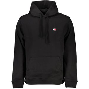 Tommy Hilfiger TJM Regular Badge Hoodie Heren - Zwart