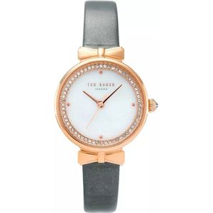 Ted Baker, Accessoires, Dames, Grijs, ONE Size, Rose Gouden Dameshorloge in Mode