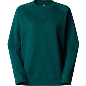 The North Face, Sweatshirts & Hoodies, Dames, Groen, M, Katoen, Grafische Crewneck Sweatshirt