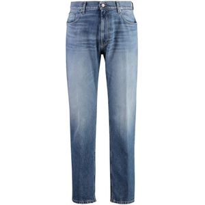 Dondup, Jeans, Heren, Blauw, W32, Katoen, Andi loose-fit jeans